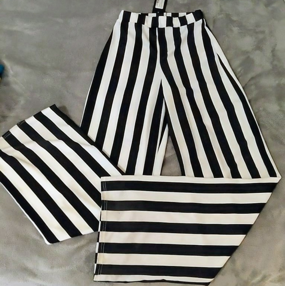 Nasty gal stripe tease pants